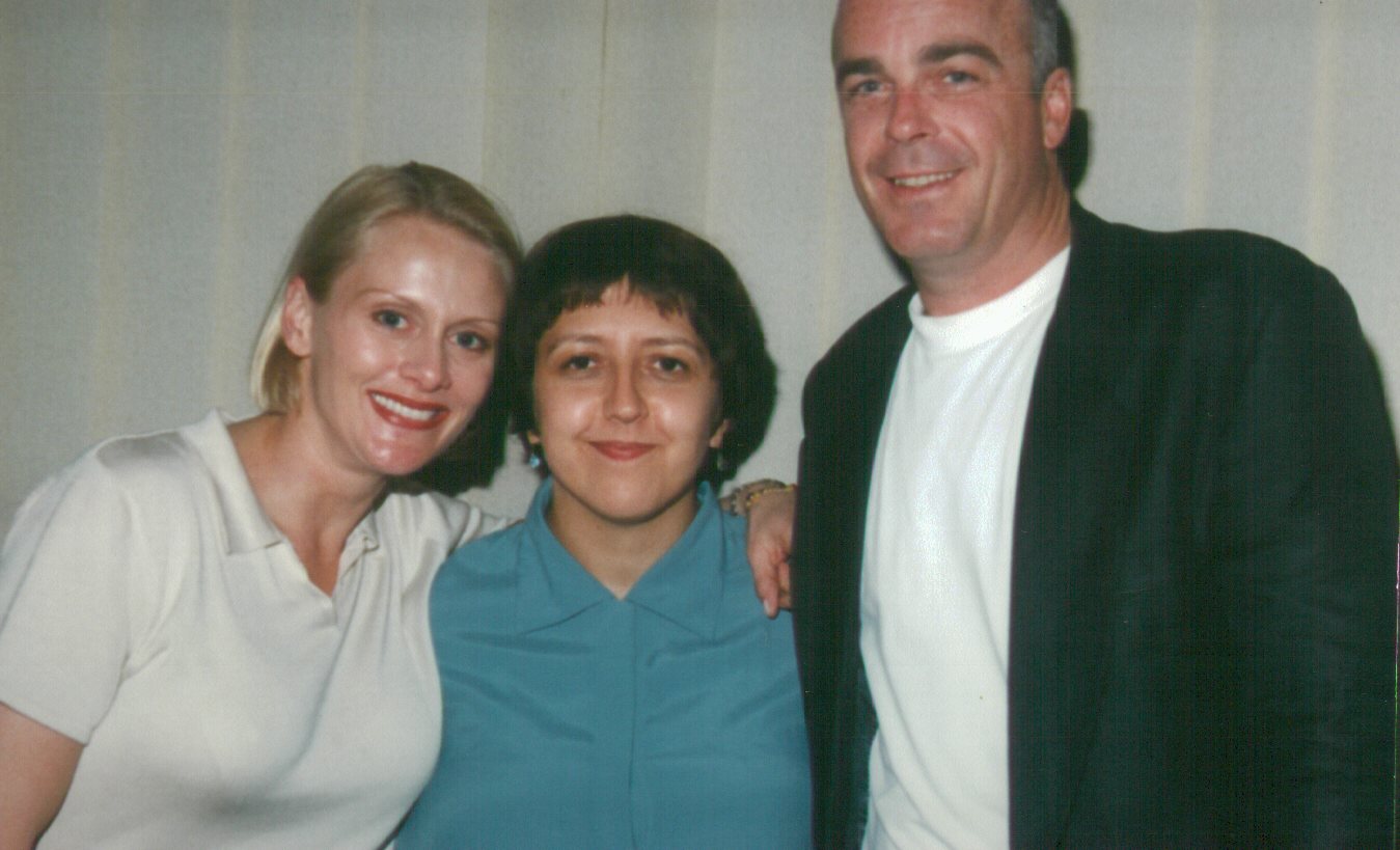 Andrea Thompson,me,Jerry Doyle