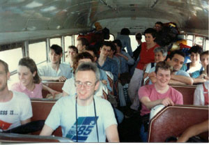 Bus ride from airport