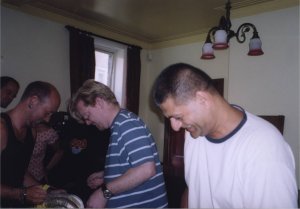 Tony, Chris and Sarwan