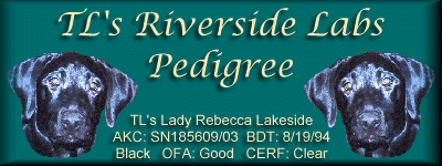 TL's Lady Rebecca Lakeside