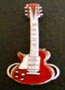Red Guitar Buckle