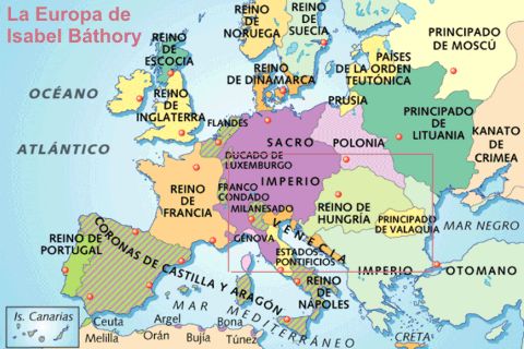 Europa en los tiempos de Elizabeth Bathory
