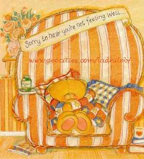 ...miserable and sick...