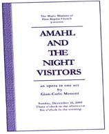 Amahl & The Night Vistors