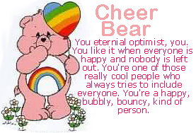 Find out what kind of Care Bear you are!