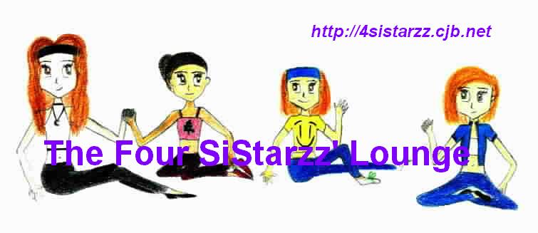 This is a little banner I made to be displayed at the top of every page of the site. I drew us all anime-style.