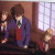 Watching Heero sit down