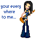 It's Michelle Branch! How Cute!
