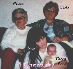 Grandma Knowels, Momma, Me, & Tracy Ann