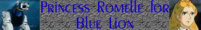 Princess Romelle for Blue Lion