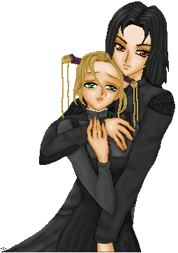 Two Characters From 

'Witch Hunter Robin'