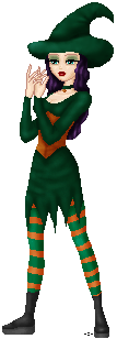 Just a Witch, Though Maybe the Only One I Have Done 

Where I Liked the Hat