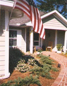 Front walk