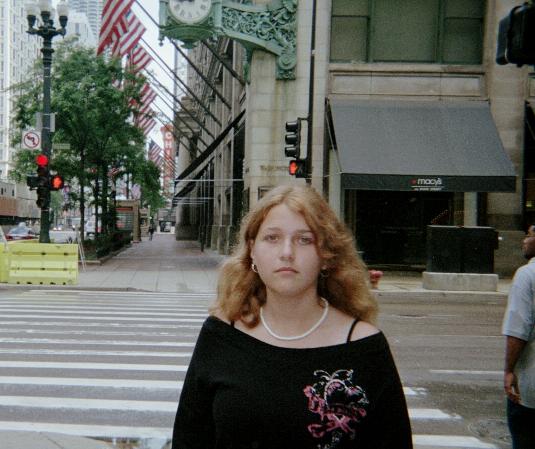 KRICKET ON CITY SIDEWALK