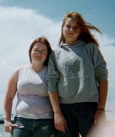 HEAVEN AND KRICKET AT LAKE MICHIGAN