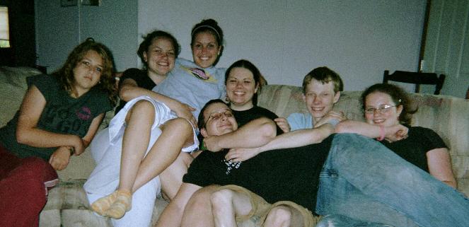 KRICKET, MEMMORY, CHRISTY, TONI, ROGER, HEAVEN, AND JASON