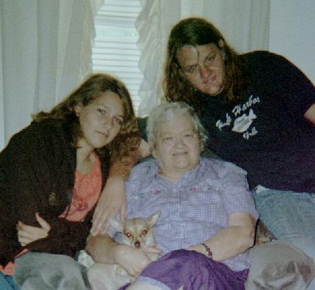 KRICKET, MOM, KAREN, AND MIA