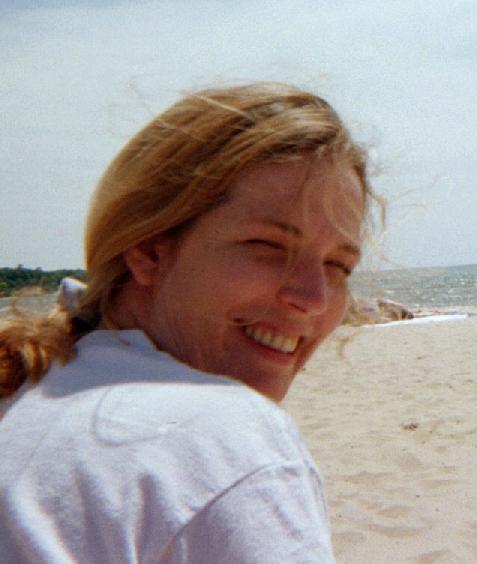 MICHELLE AT LAKE MICHIGAN