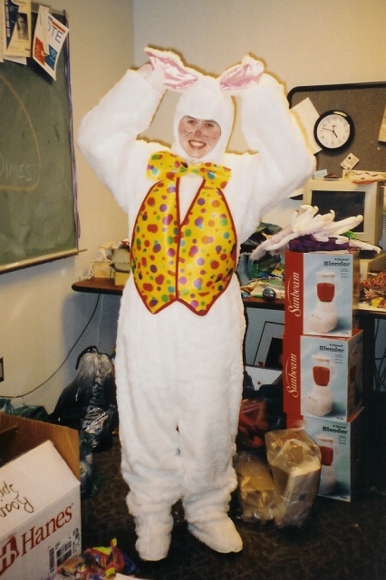 Me as the Easter Bunny