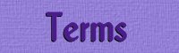 Terms Of Use