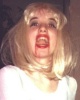 Halloween 1997-ish. Blonde vampire! Looks a bit Courtney Love, doesn't it?