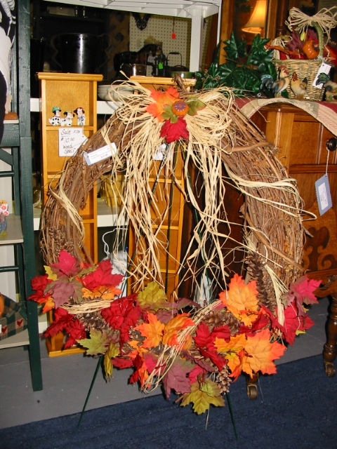 Large Handmade Fall Wreath, $15.00