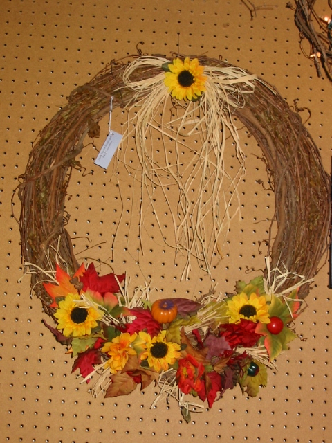 Large Handmade Wreath, $15.00