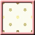 Gold foil flowers