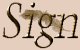 sign