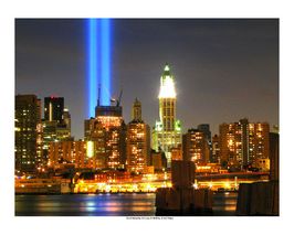 WTC Tribute in Lights by Rob Arra