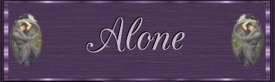 Alone Banner