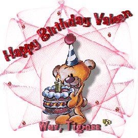 bear with cake