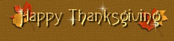 Happy Thanksgiving!