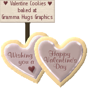 My Adopted Valentine Cookies!