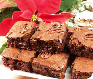 Caramel Turtle Brownies