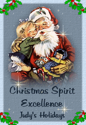 Christmas Spirit Excellence Award by Judy's Holidays