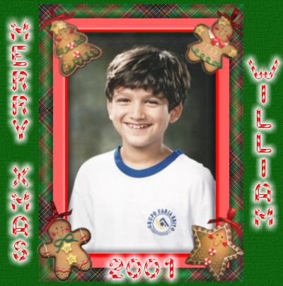 Happy Holidays from my Whiny Angel William!!