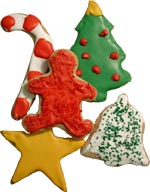 Decorated Spice Cookies