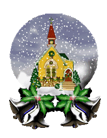 Christmas Globe Scene by Shari Becker
