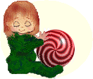 I loved my gift! GIF Animation by (c) Kitty Roach