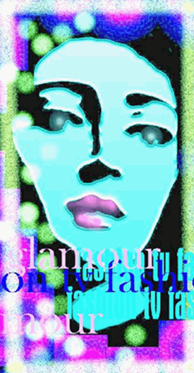"Sky Queen Glamour". Ilustraci�n de Pedro Alarc�n.