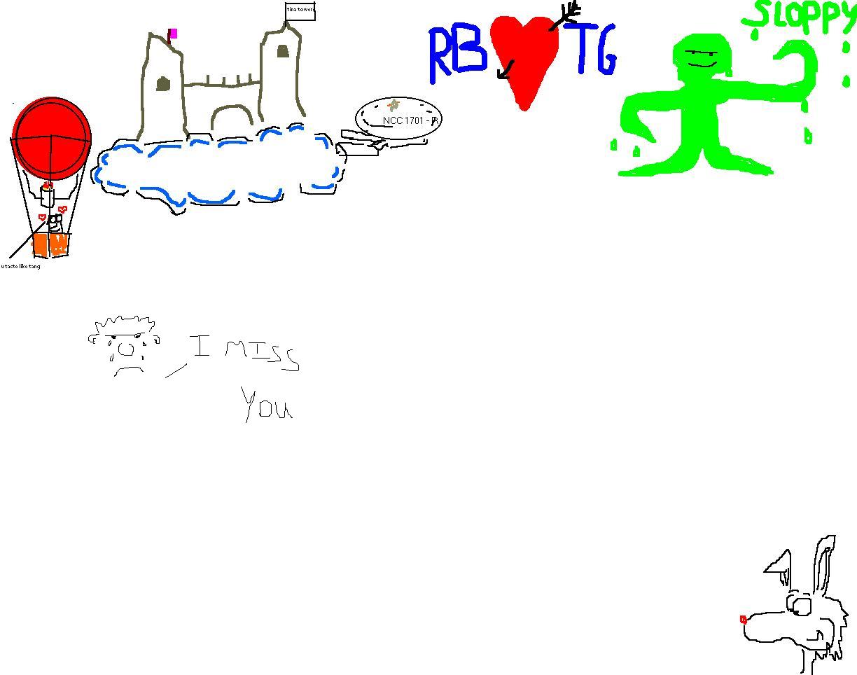 One of our Netmeeting Whiteboard creations...&nbsp; :">