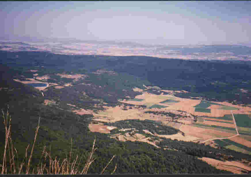 panor�mica de la balsa de la salmuera desde la cruz del castillo