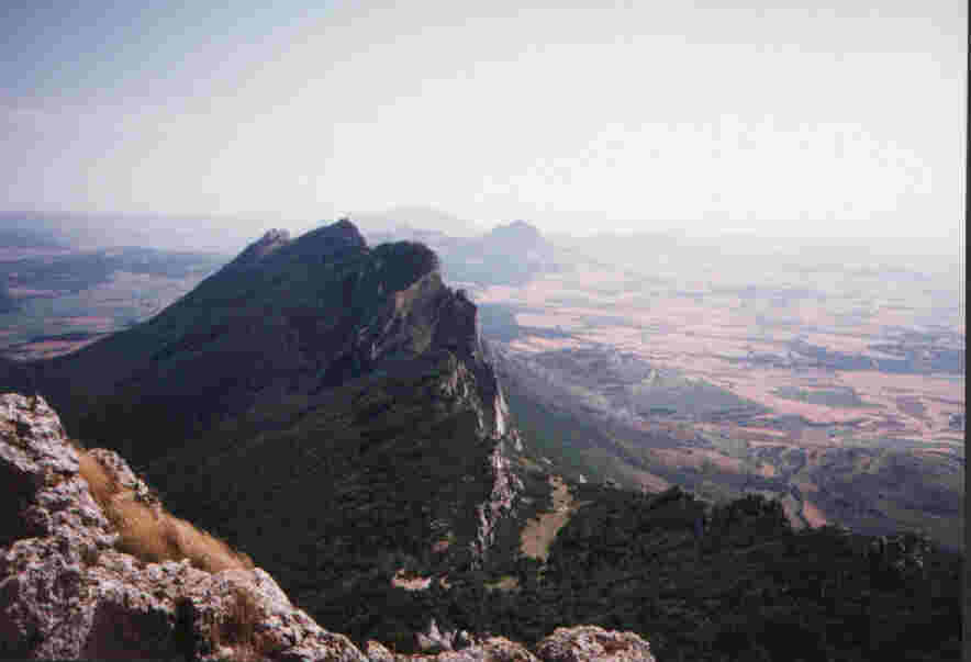 panor�mica de Rioja Alavesa desde la cruz del castillo