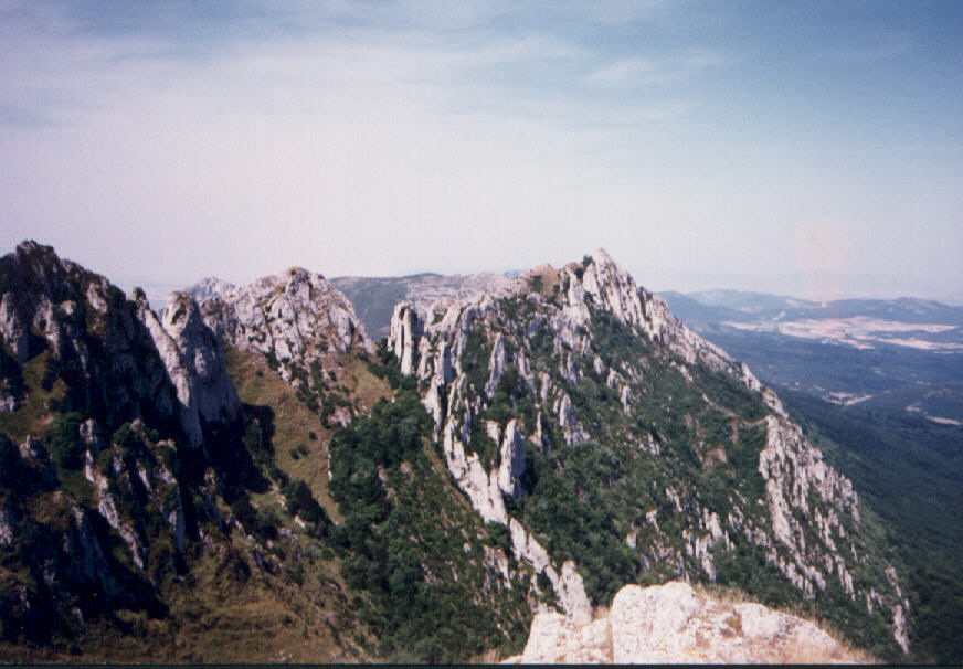panor�mica del pico de Palomares desde la cruz del castillo