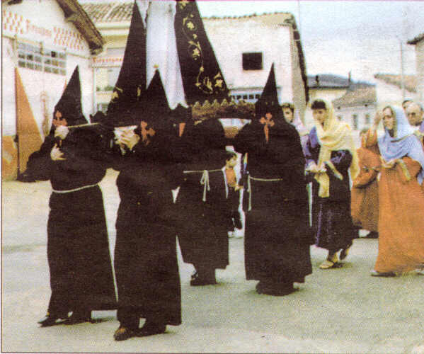 Procesi�n el d�a de Viernes Santo