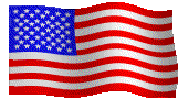 Waving U.S. flag