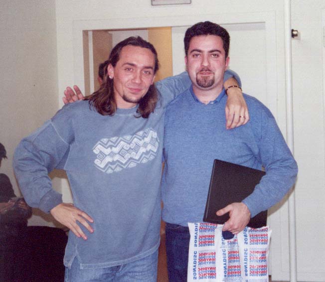 Con Vicente Amigo -2001
