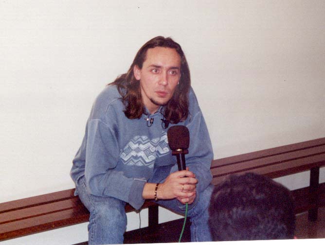 Durante la entrevista