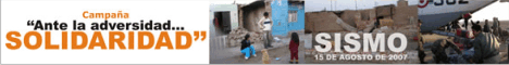 Campa�a de Donaciones - Terremoto